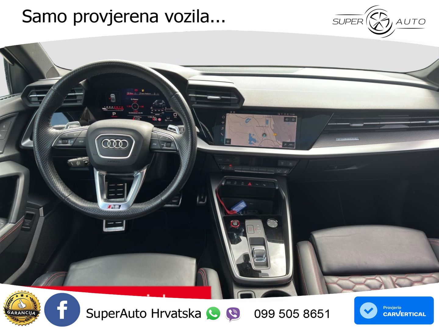 Audi RS3 Sedan 2.5 TFSI (400 KS) quattro S tronic LED+GR SJED+ACC