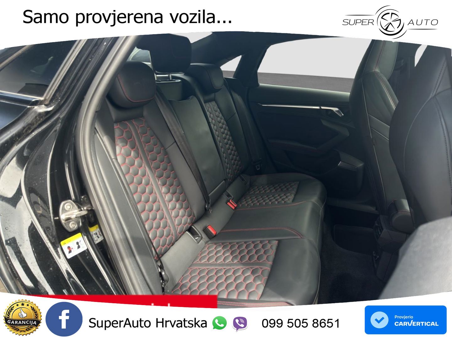 Audi RS3 Sedan 2.5 TFSI (400 KS) quattro S tronic LED+GR SJED+ACC
