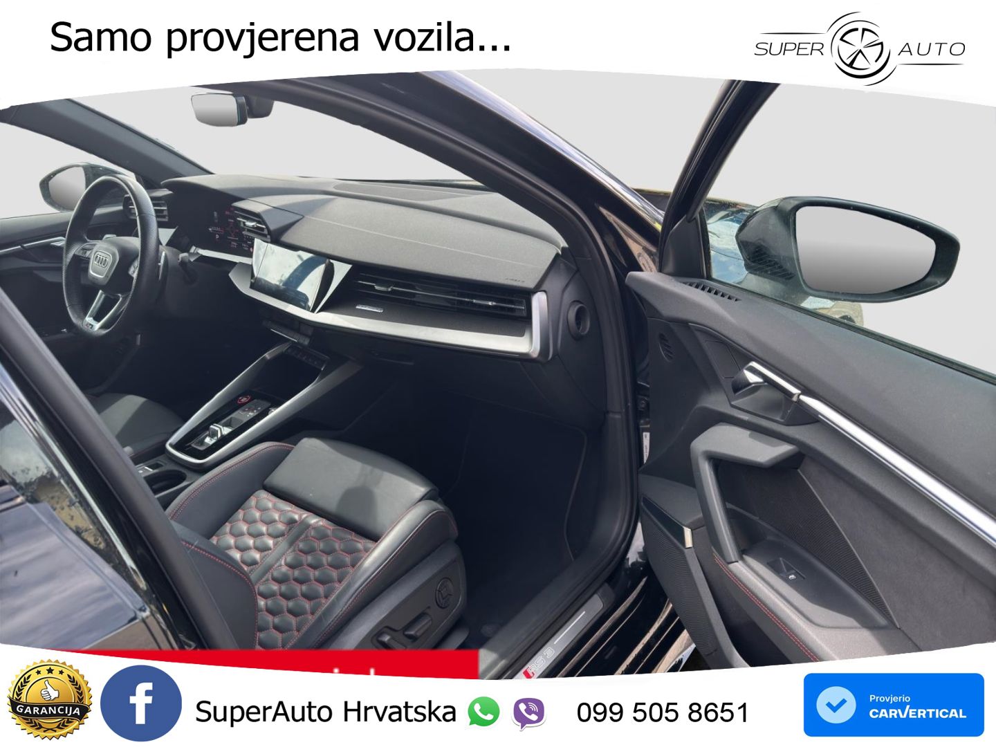 Audi RS3 Sedan 2.5 TFSI (400 KS) quattro S tronic LED+GR SJED+ACC