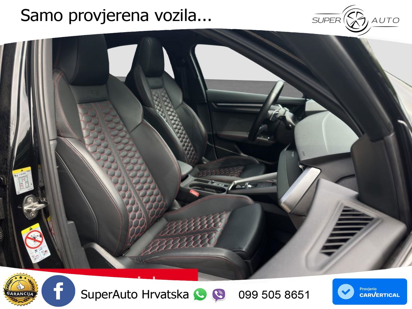 Audi RS3 Sedan 2.5 TFSI (400 KS) quattro S tronic LED+GR SJED+ACC