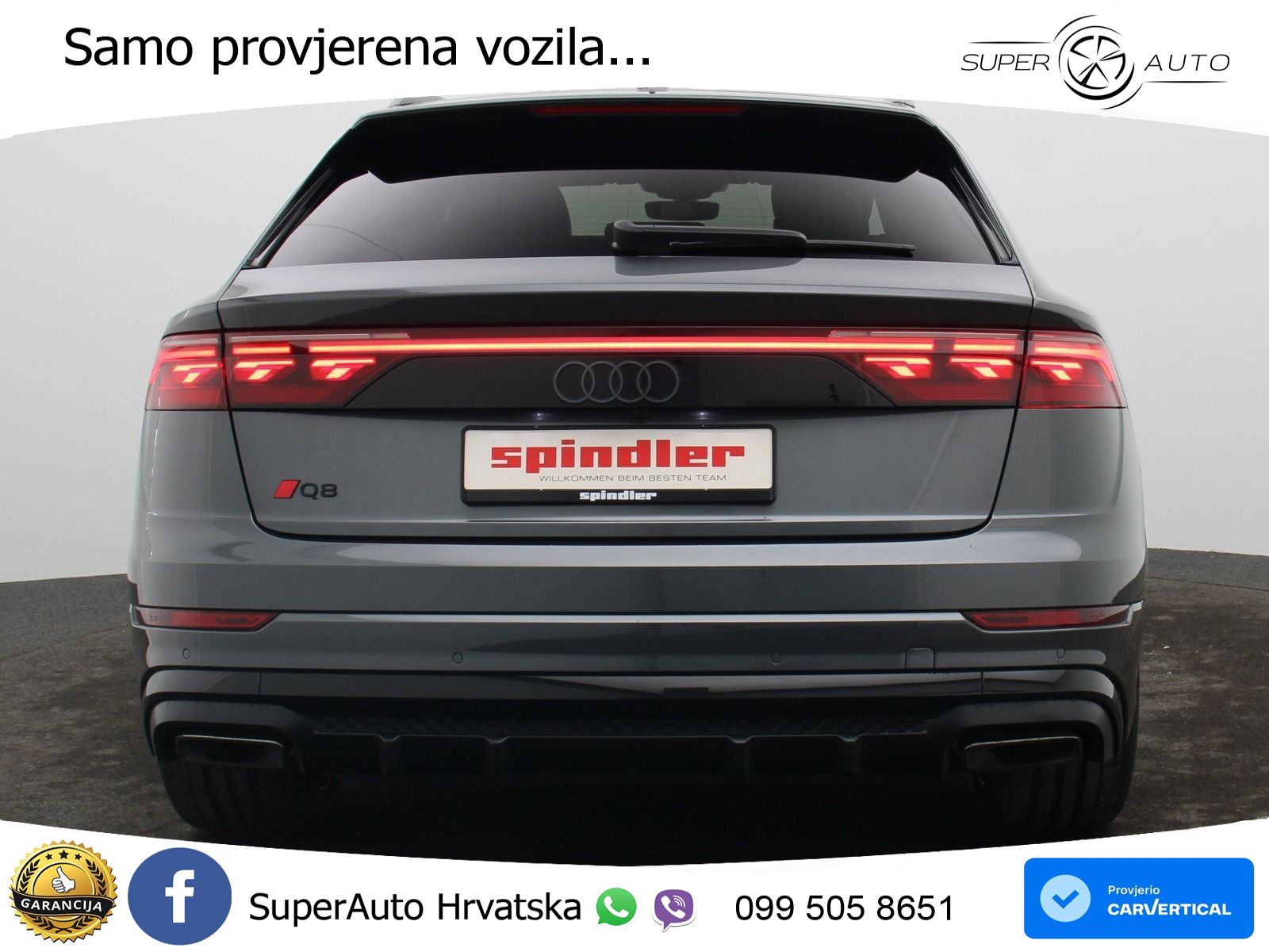 Audi Q8 55 TFSI V6 (340 KS) quattro Tiptronic