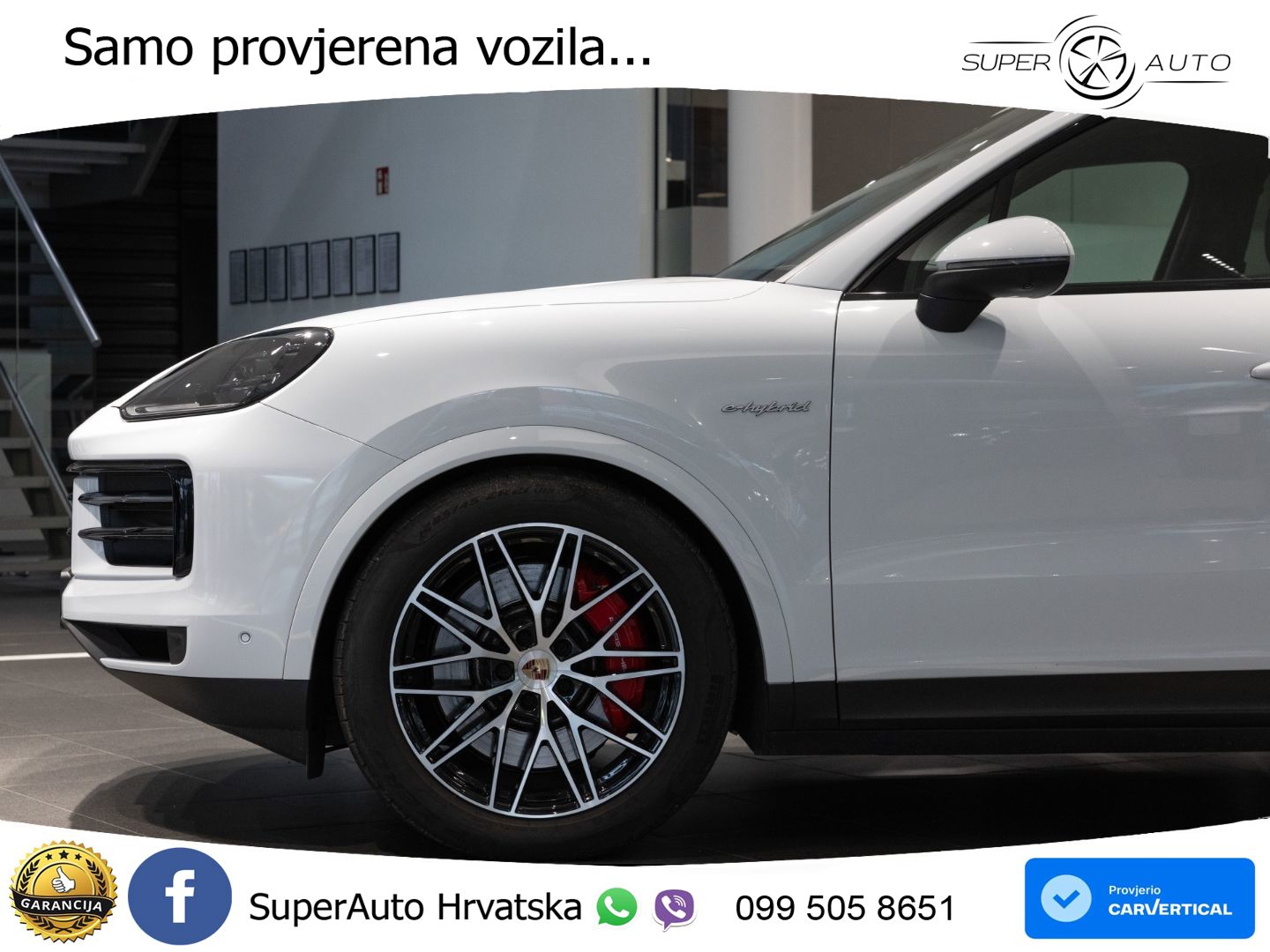 Porsche Cayenne S 3.0 V6 (519 KS) E-Hybrid Tiptronic S