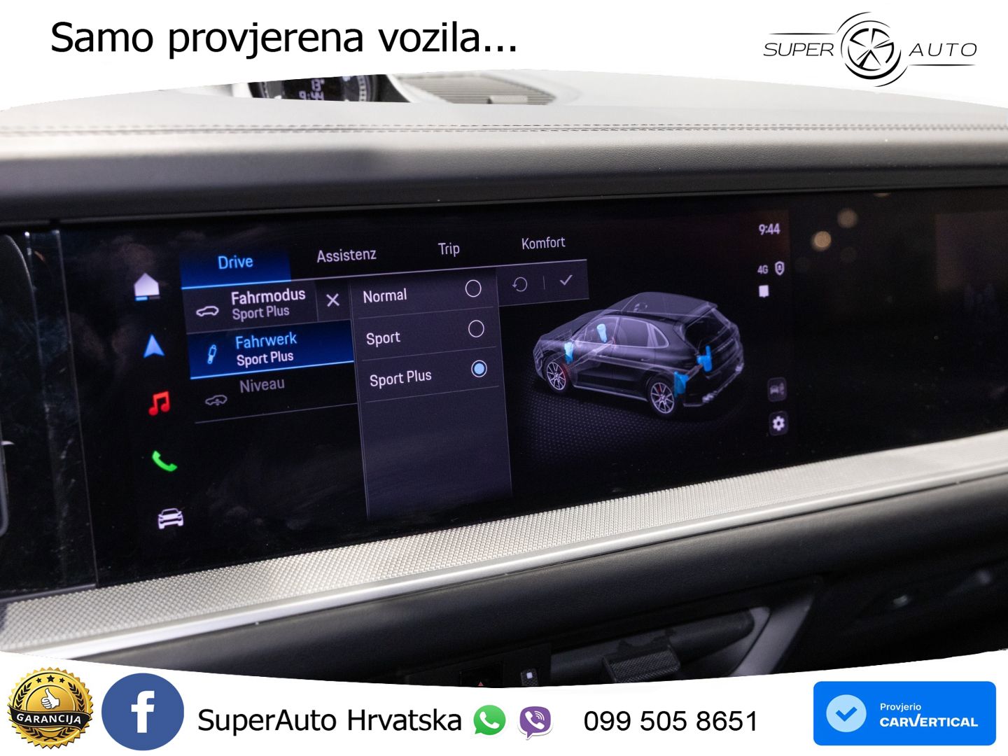 Porsche Cayenne S 3.0 V6 (519 KS) E-Hybrid Tiptronic S