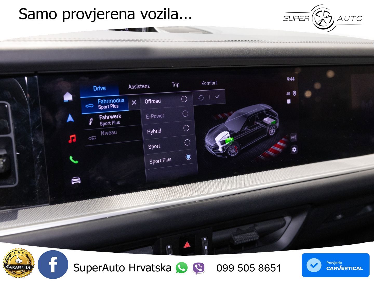 Porsche Cayenne S 3.0 V6 (519 KS) E-Hybrid Tiptronic S