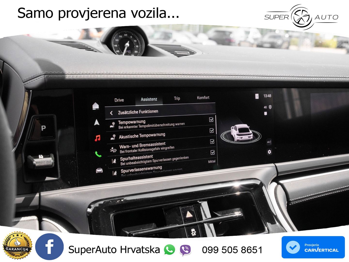 Porsche Panamera 4 2.9 V6 (470 KS) E-Hybrid PDK ACC+HEAD+4xGR SJED+360+PANO