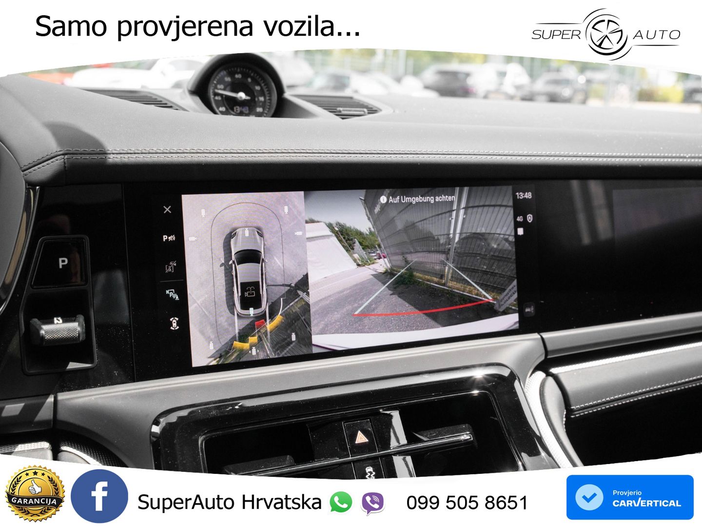 Porsche Panamera 4 2.9 V6 (470 KS) E-Hybrid PDK ACC+HEAD+4xGR SJED+360+PANO