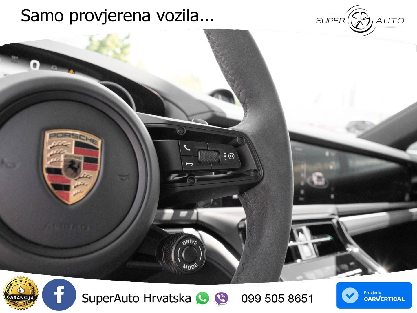 Porsche Panamera 4 2.9 V6 (470 KS) E-Hybrid PDK ACC+HEAD+4xGR SJED+360+PANO