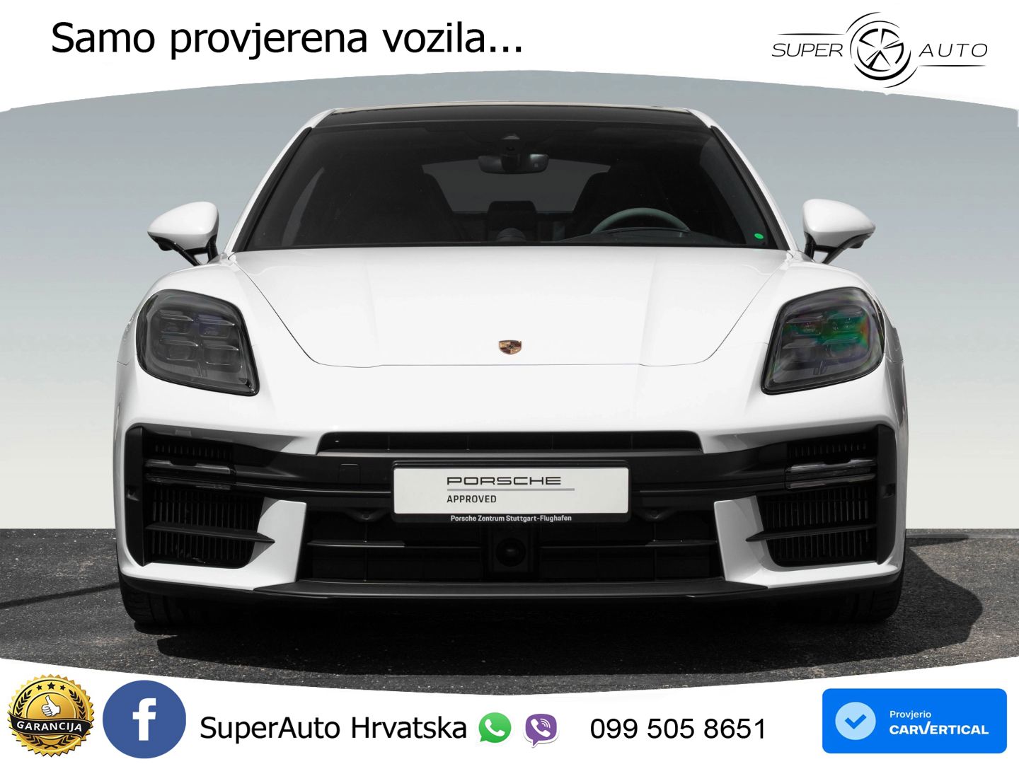 Porsche Panamera 4 2.9 V6 (470 KS) E-Hybrid PDK ACC+HEAD+4xGR SJED+360+PANO