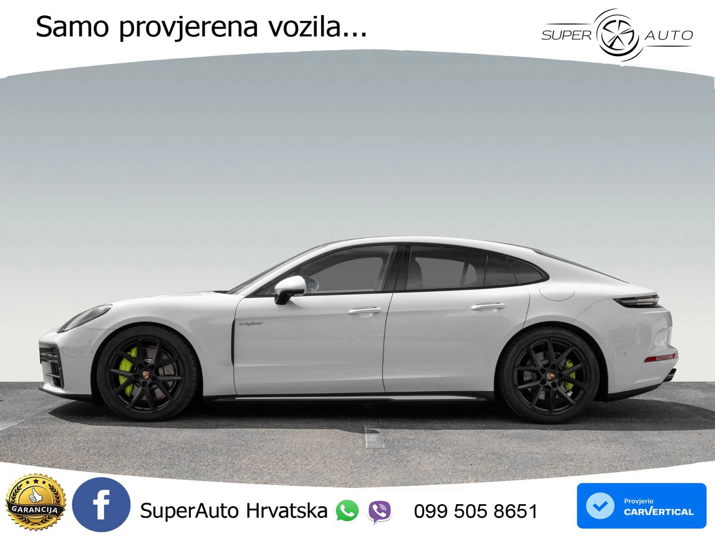 Porsche Panamera 4 2.9 V6 (470 KS) E-Hybrid PDK ACC+HEAD+4xGR SJED+360+PANO