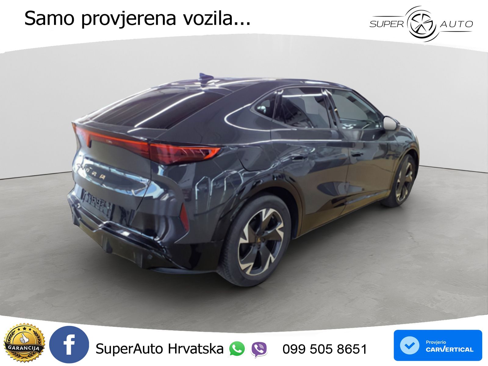 Cupra Tavascan 82 kWh (286 KS) LED+GR SJED+ACC
