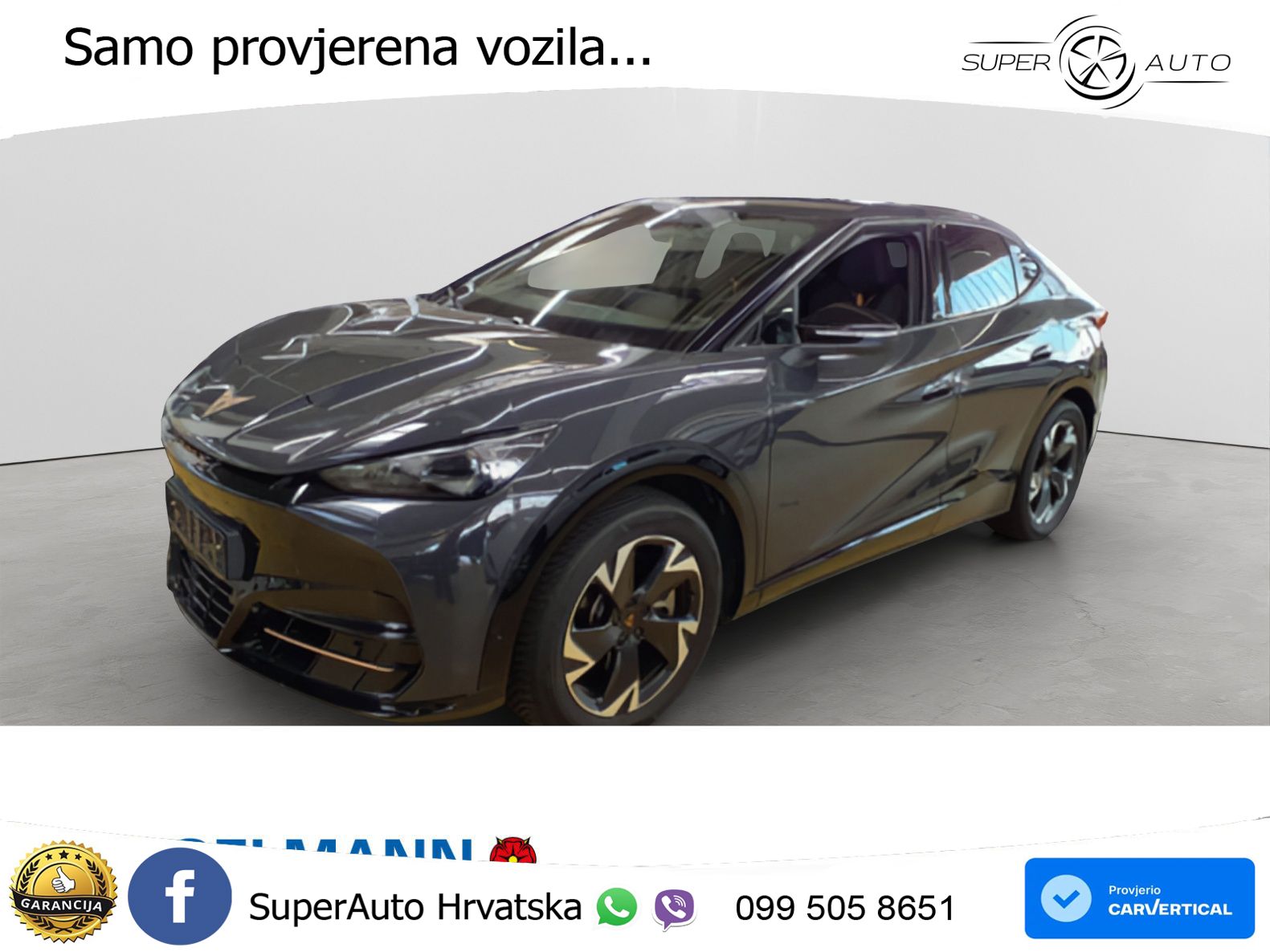 Cupra Tavascan 82 kWh (286 KS) LED+GR SJED+ACC