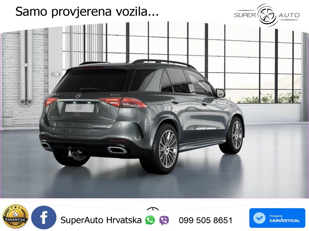 Mercedes GLE 450d (367 KS) EQ Boost 4MATIC 9G-TRONIC AMG LED+GR SJED+ACC