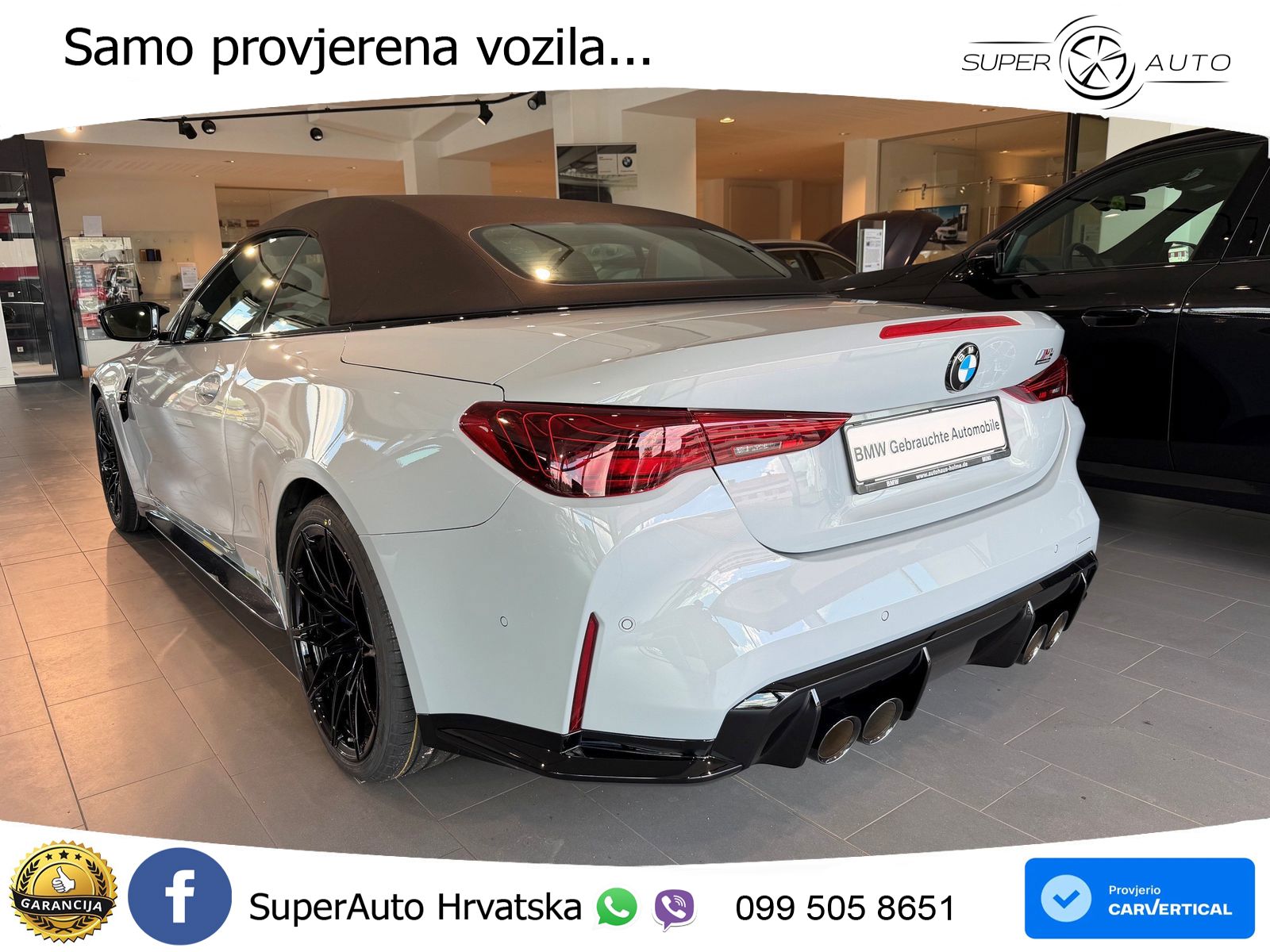 BMW M4 Convertible Competition 3.0 (530 KS) xDrive Steptronic