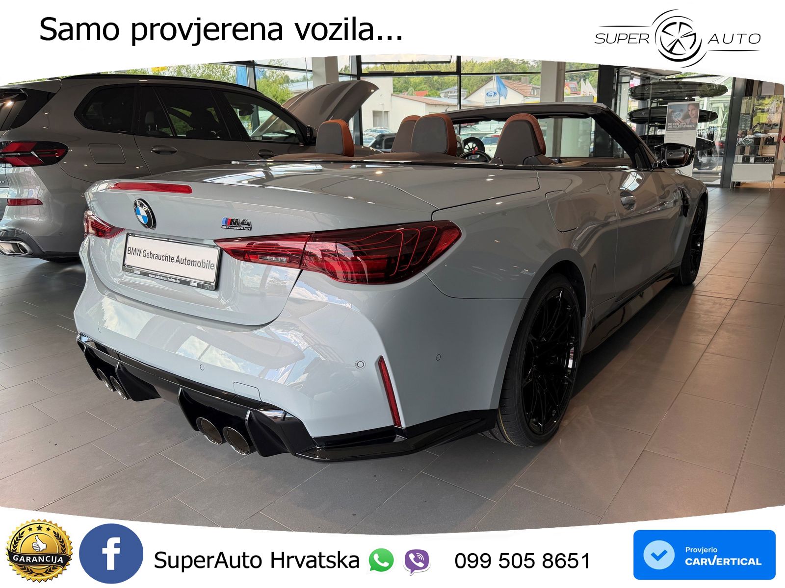 BMW M4 Convertible Competition 3.0 (530 KS) xDrive Steptronic
