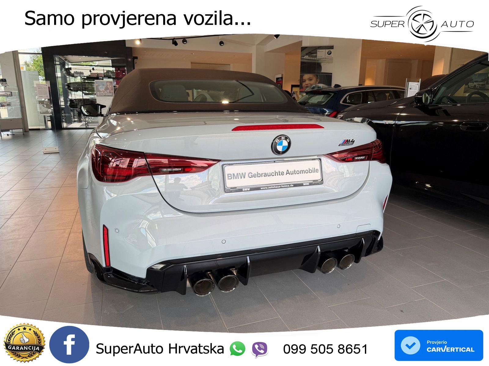 BMW M4 Convertible Competition 3.0 (530 KS) xDrive Steptronic