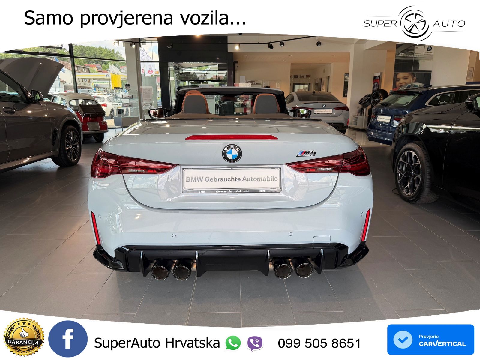 BMW M4 Convertible Competition 3.0 (530 KS) xDrive Steptronic