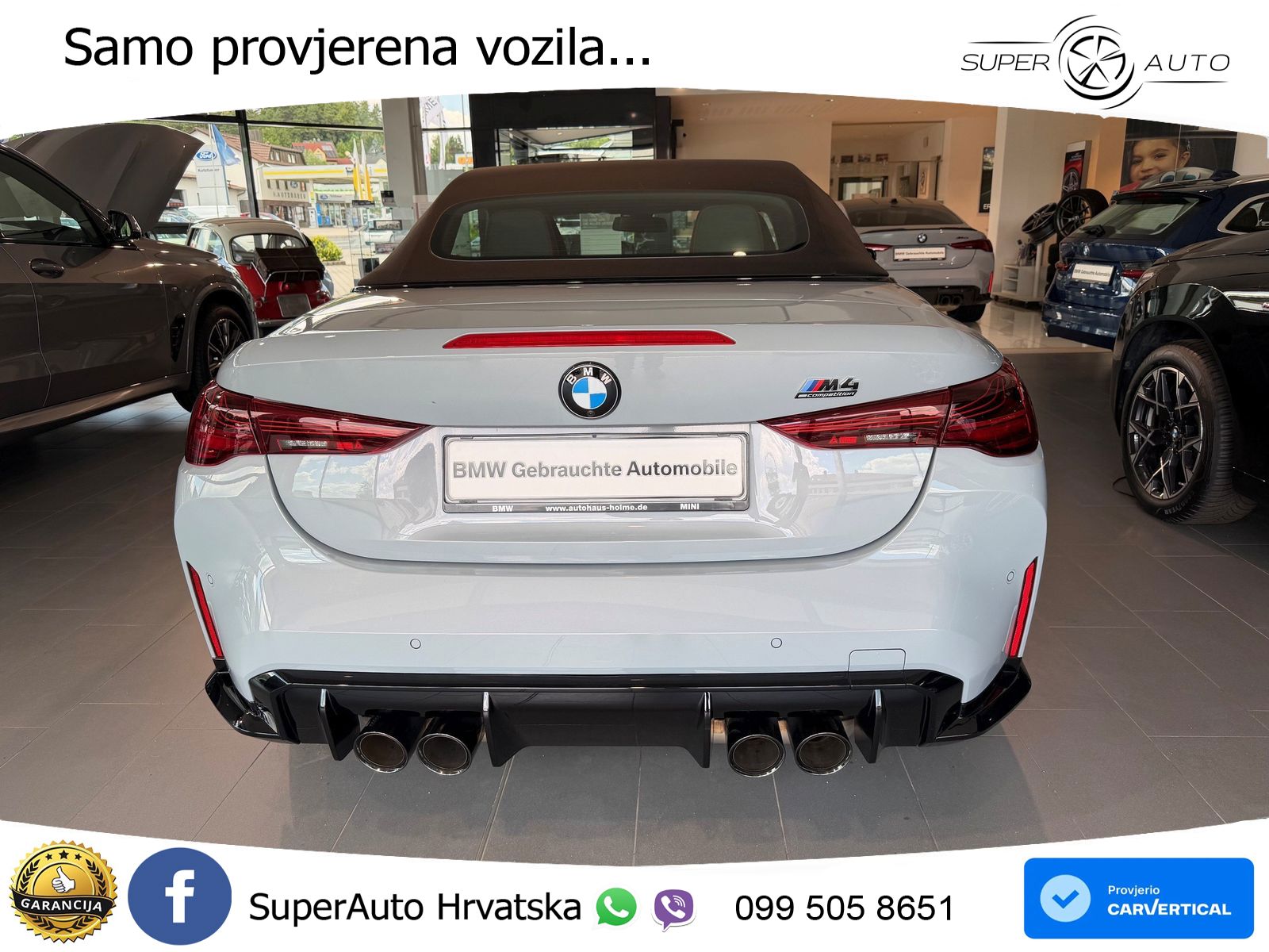 BMW M4 Convertible Competition 3.0 (530 KS) xDrive Steptronic