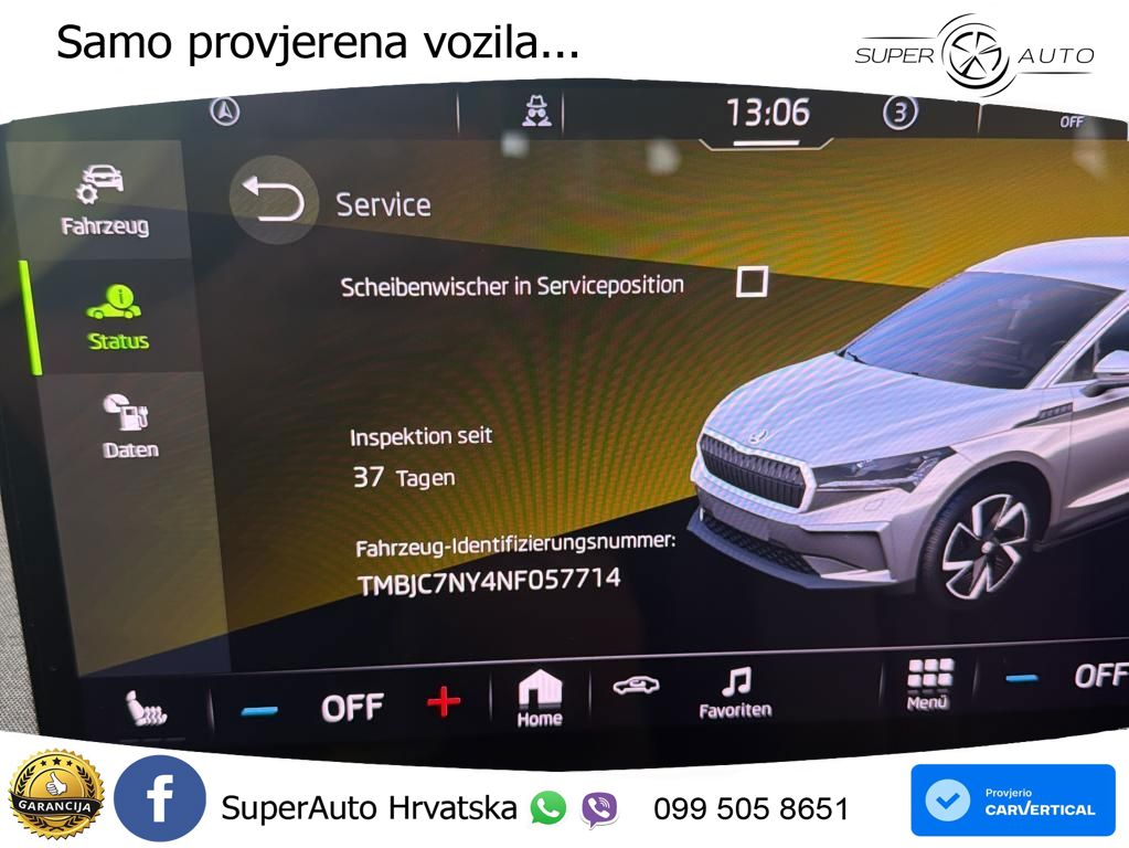 Škoda Enyaq iV 80 82 kWh (204 KS) LED+GR SJED+ACC