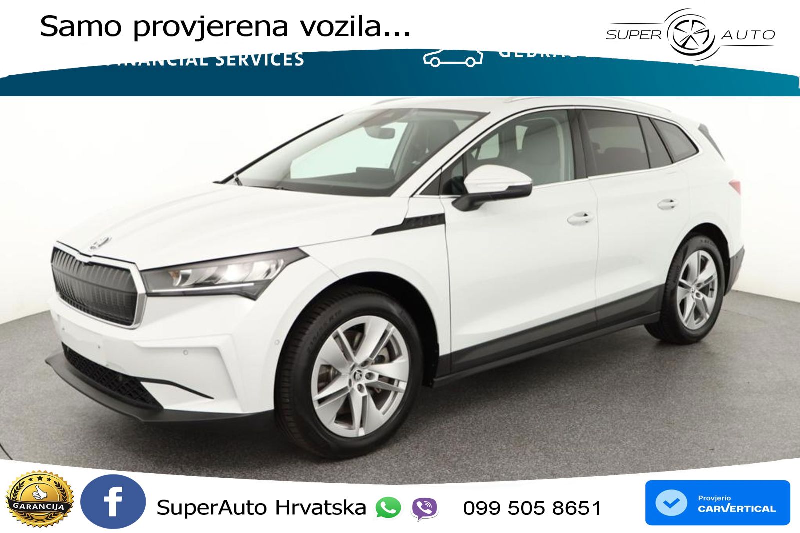 Škoda Enyaq iV 80 82 kWh (204 KS) LED+GR SJED+ACC