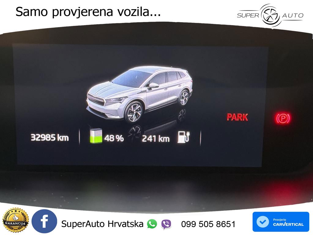 Škoda Enyaq iV 80 82 kWh (204 KS) LED+GR SJED+ACC