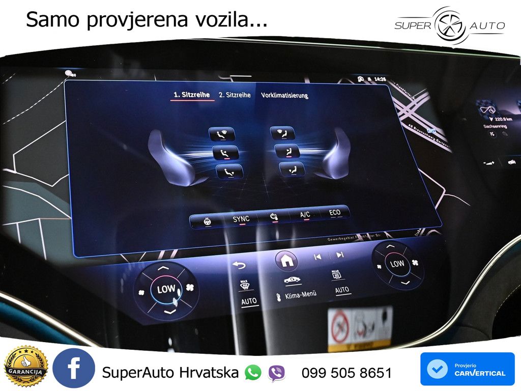 Mercedes EQE SUV AMG 43 100 kWh (476 KS) 4MATIC ZRAČNI+ACC+GR SJED+KAM+PANO