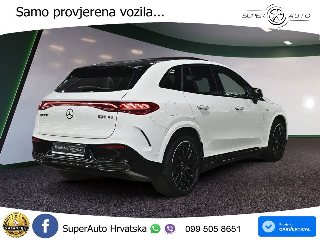 Mercedes EQE SUV AMG 43 100 kWh (476 KS) 4MATIC ZRAČNI+ACC+GR SJED+KAM+PANO