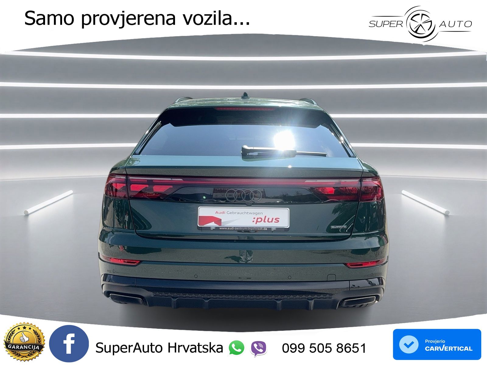 Audi Q8 60 TFSIe V6 (490 KS) quattro Tiptronic