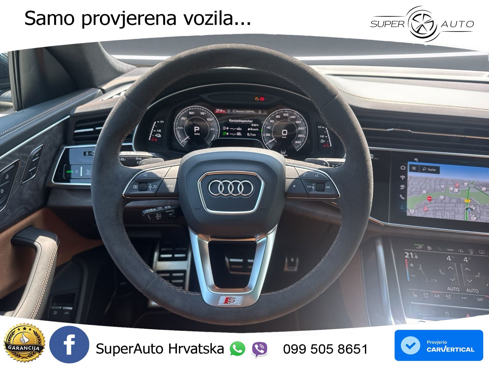 Audi Q8 60 TFSIe V6 (490 KS) quattro Tiptronic