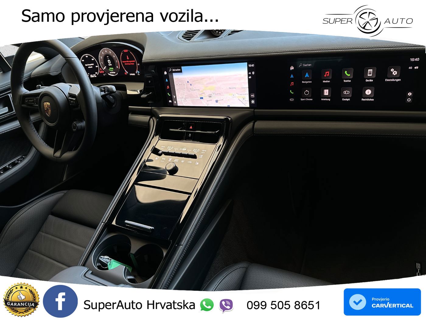 Porsche Panamera 4S 2.9 V6 (544 KS) E-Hybrid PDK LED+GR SJED+ACC