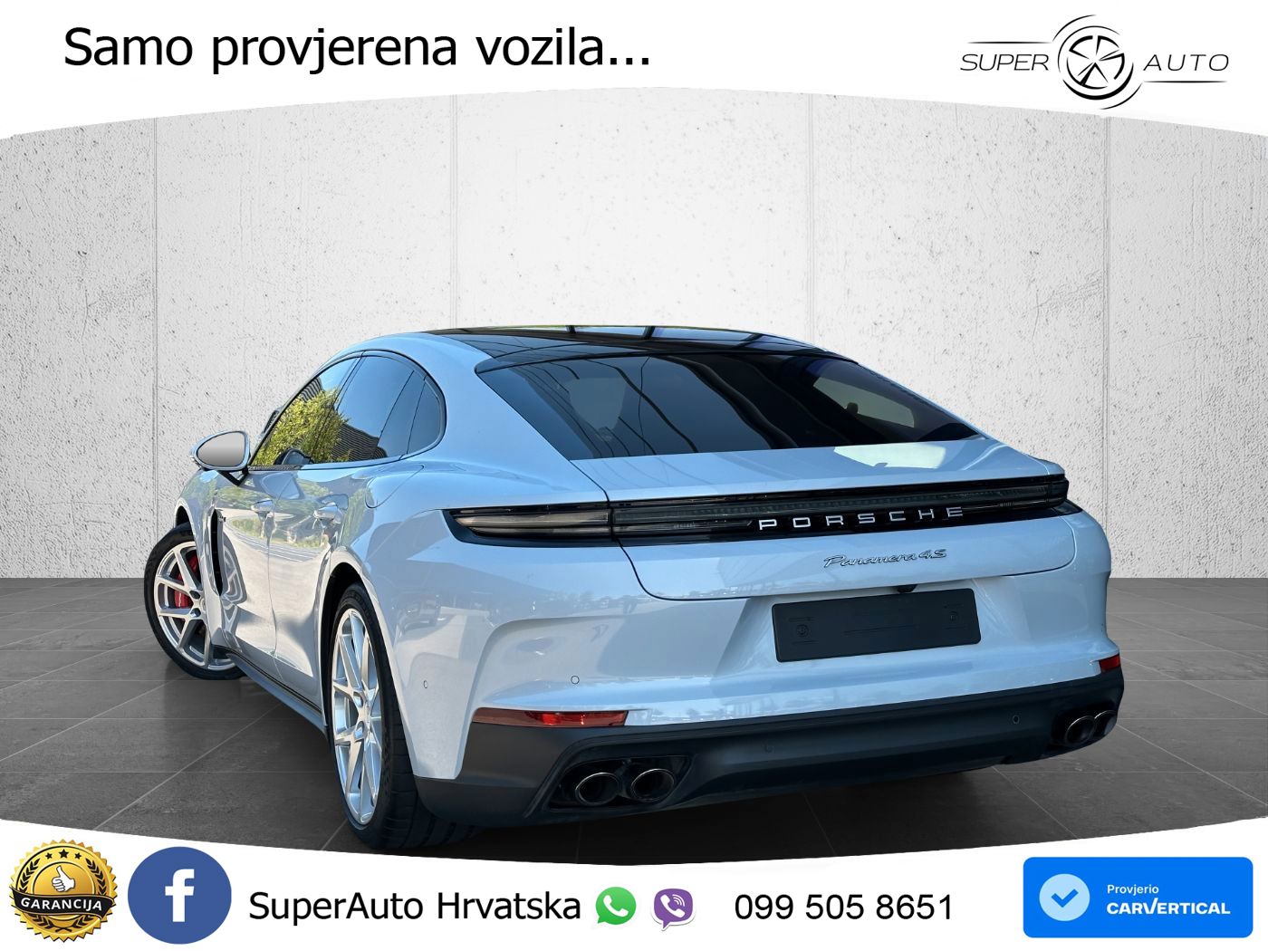 Porsche Panamera 4S 2.9 V6 (544 KS) E-Hybrid PDK LED+GR SJED+ACC