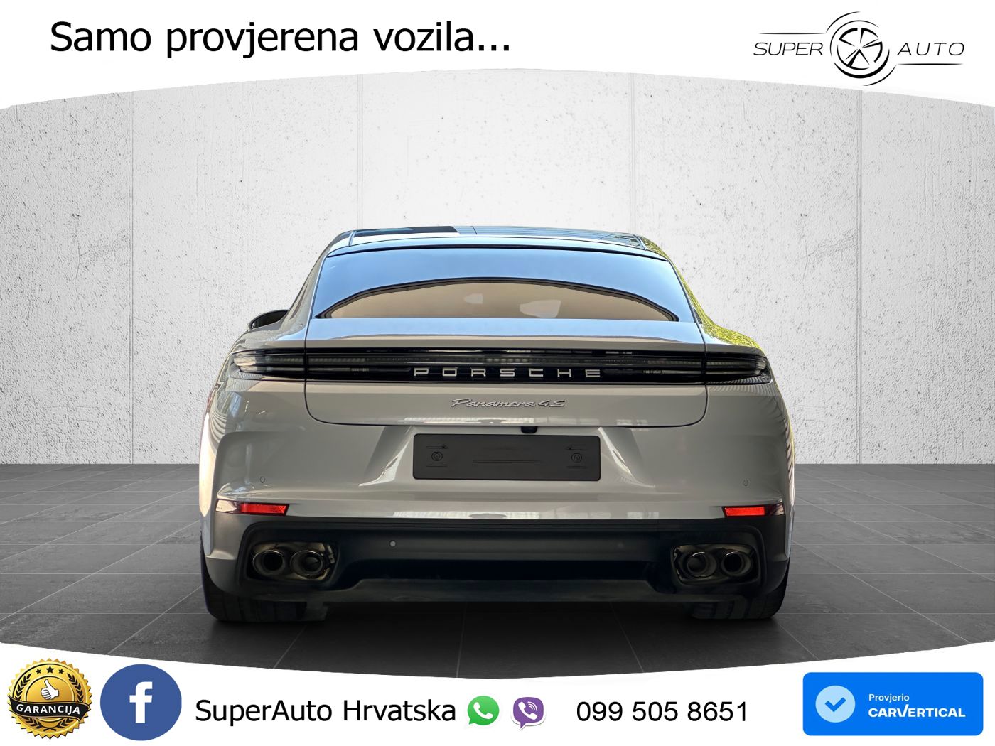 Porsche Panamera 4S 2.9 V6 (544 KS) E-Hybrid PDK LED+GR SJED+ACC