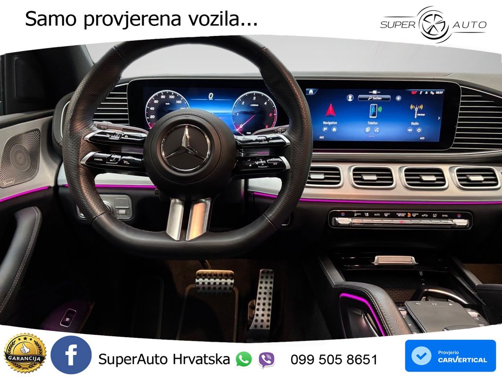 Mercedes GLE Coupe 450d (367 KS) EQ Boost 4MATIC 9G-TRONIC AMG LED+GR SJED+ACC