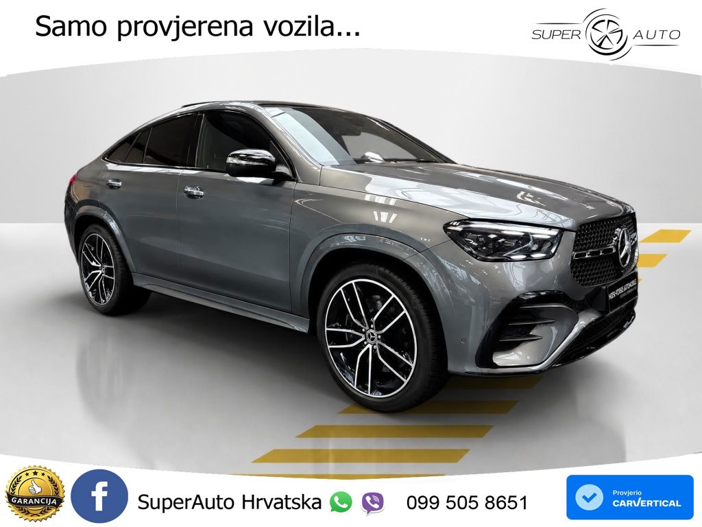 Mercedes GLE Coupe 450d (367 KS) EQ Boost 4MATIC 9G-TRONIC AMG LED+GR SJED+ACC