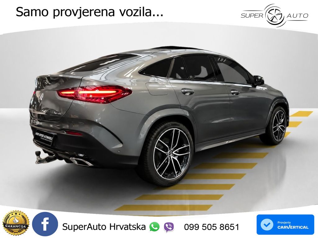 Mercedes GLE Coupe 450d (367 KS) EQ Boost 4MATIC 9G-TRONIC AMG LED+GR SJED+ACC