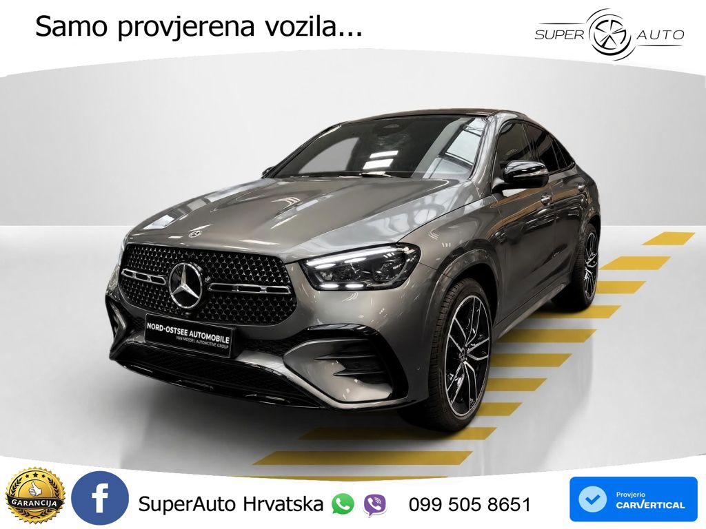 Mercedes GLE Coupe 450d (367 KS) EQ Boost 4MATIC 9G-TRONIC AMG LED+GR SJED+ACC