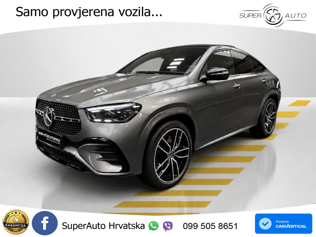 Mercedes GLE Coupe 450d (367 KS) EQ Boost 4MATIC 9G-TRONIC AMG LED+GR SJED+ACC