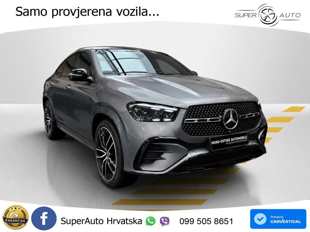 Mercedes GLE Coupe 450d (367 KS) EQ Boost 4MATIC 9G-TRONIC AMG LED+GR SJED+ACC