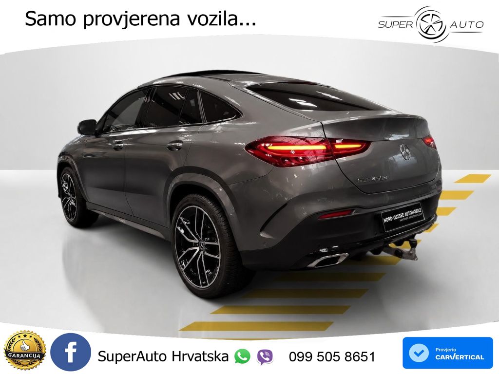 Mercedes GLE Coupe 450d (367 KS) EQ Boost 4MATIC 9G-TRONIC AMG LED+GR SJED+ACC
