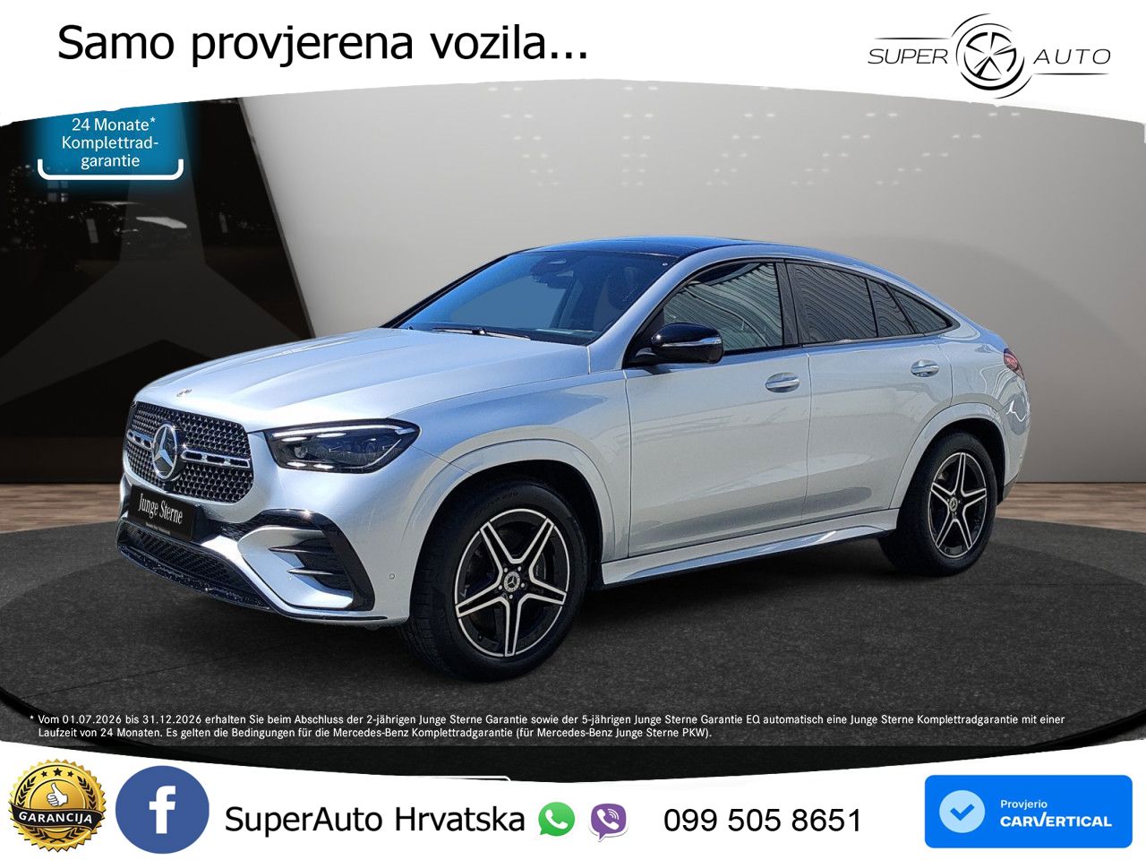 Mercedes GLE 300d (269 KS) EQ Boost 4MATIC 9G-TRONIC AMG LED+GR SJED+ACC