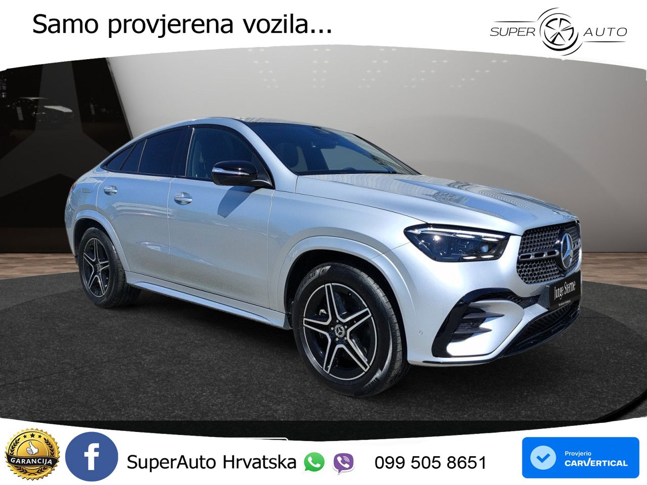 Mercedes GLE 300d (269 KS) EQ Boost 4MATIC 9G-TRONIC AMG LED+GR SJED+ACC
