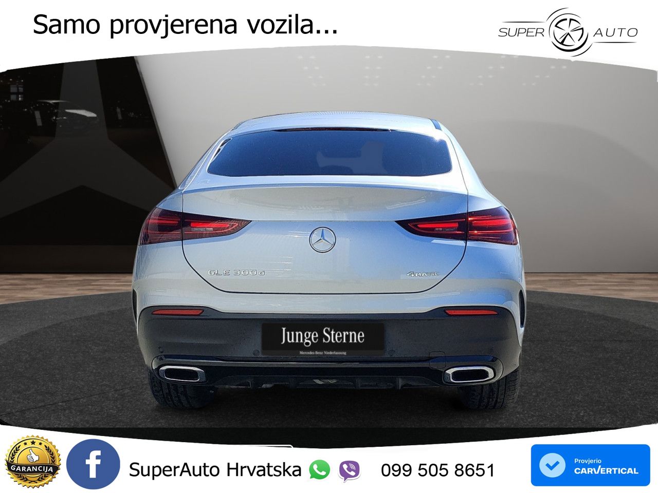 Mercedes GLE 300d (269 KS) EQ Boost 4MATIC 9G-TRONIC AMG LED+GR SJED+ACC