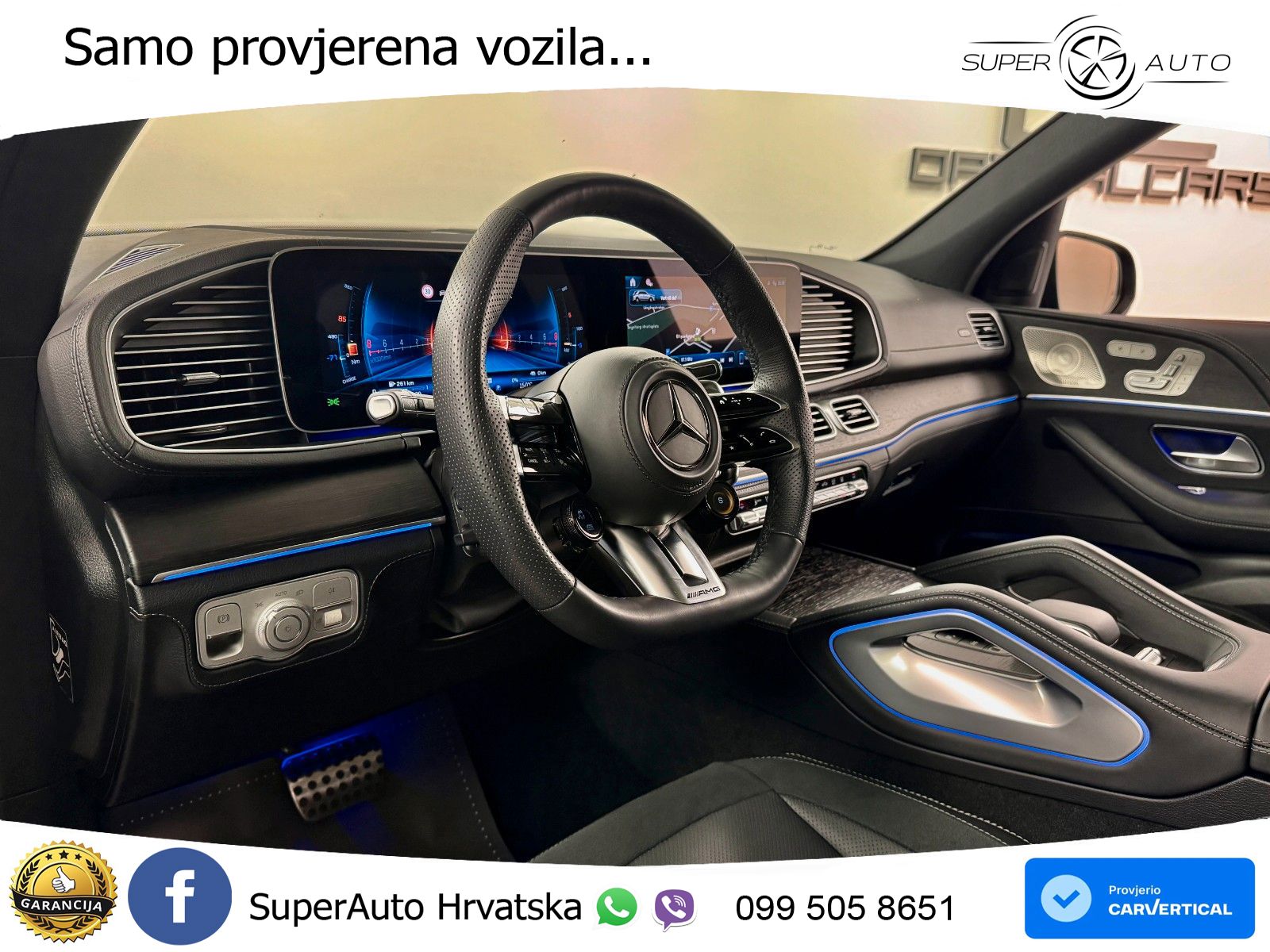 Mercedes AMG GLE 53 (544 KS) 4MATIC+ 9G-TRONIC LED+GR SJED+ACC