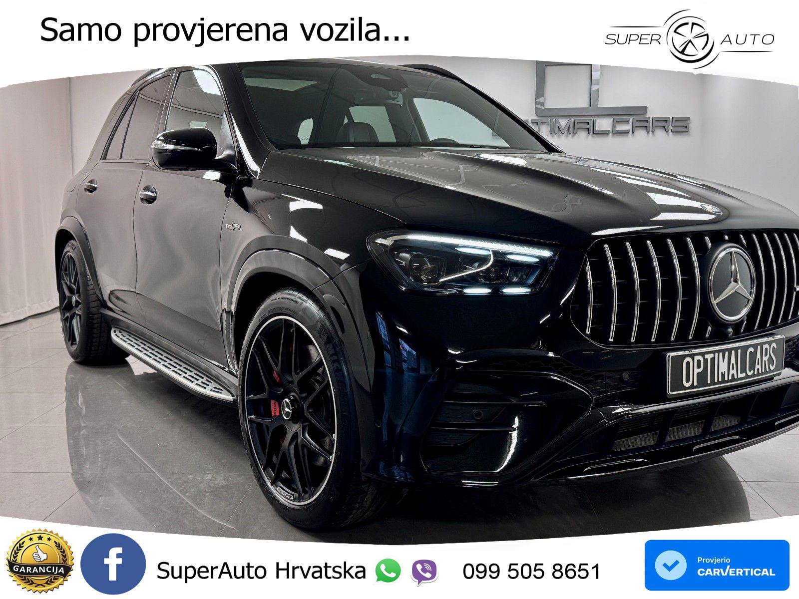 Mercedes AMG GLE 53 (544 KS) 4MATIC+ 9G-TRONIC LED+GR SJED+ACC