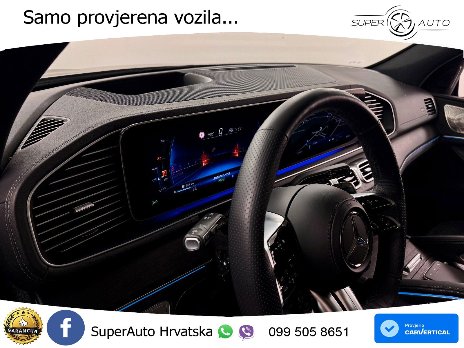 Mercedes AMG GLE 53 (544 KS) 4MATIC+ 9G-TRONIC LED+GR SJED+ACC