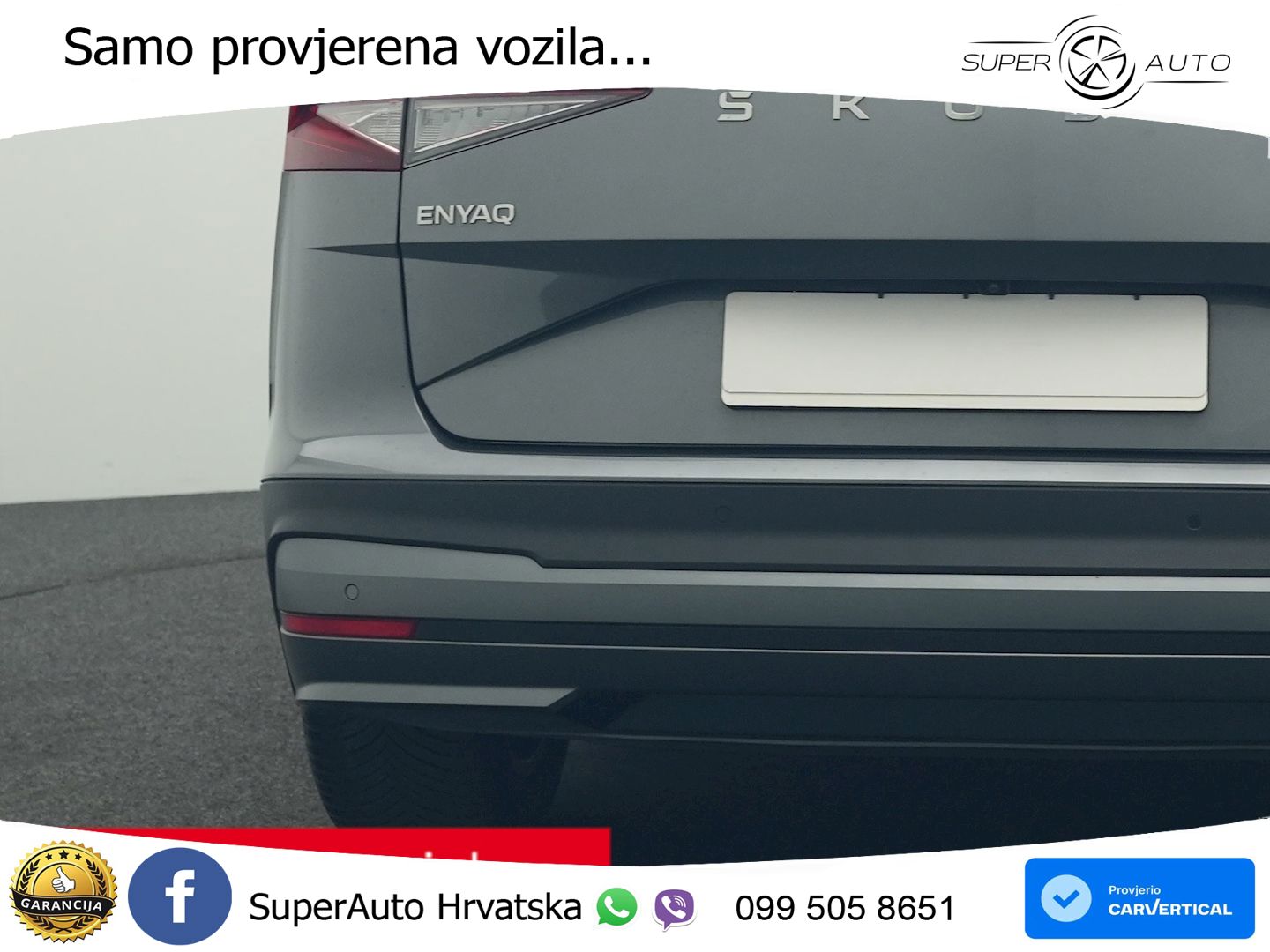 Škoda Enyaq iV 85x 82 kWh (286 KS) AWD