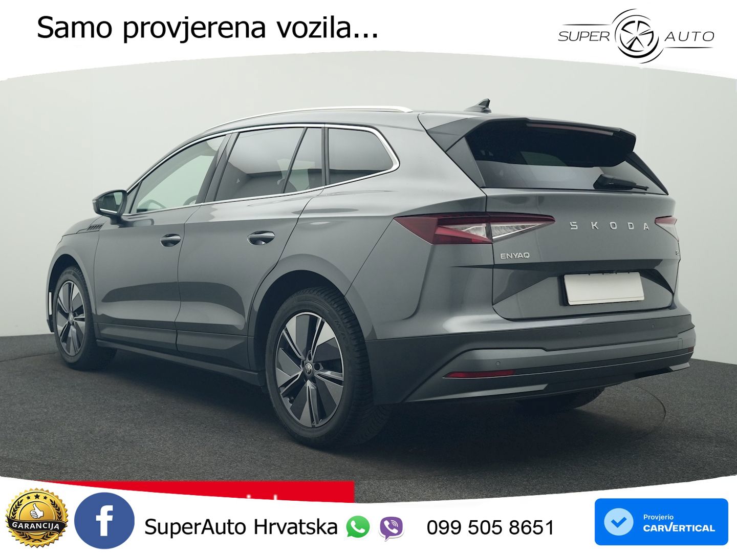 Škoda Enyaq iV 85x 82 kWh (286 KS) AWD