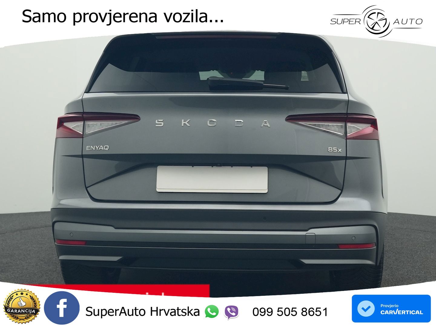 Škoda Enyaq iV 85x 82 kWh (286 KS) AWD