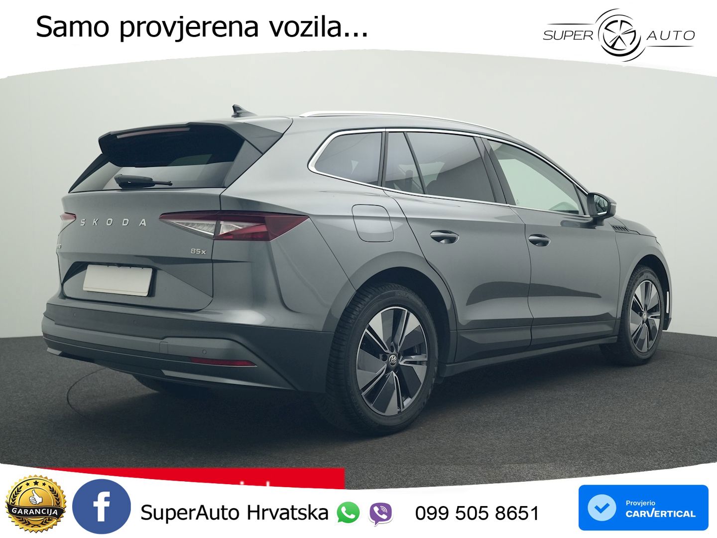 Škoda Enyaq iV 85x 82 kWh (286 KS) AWD