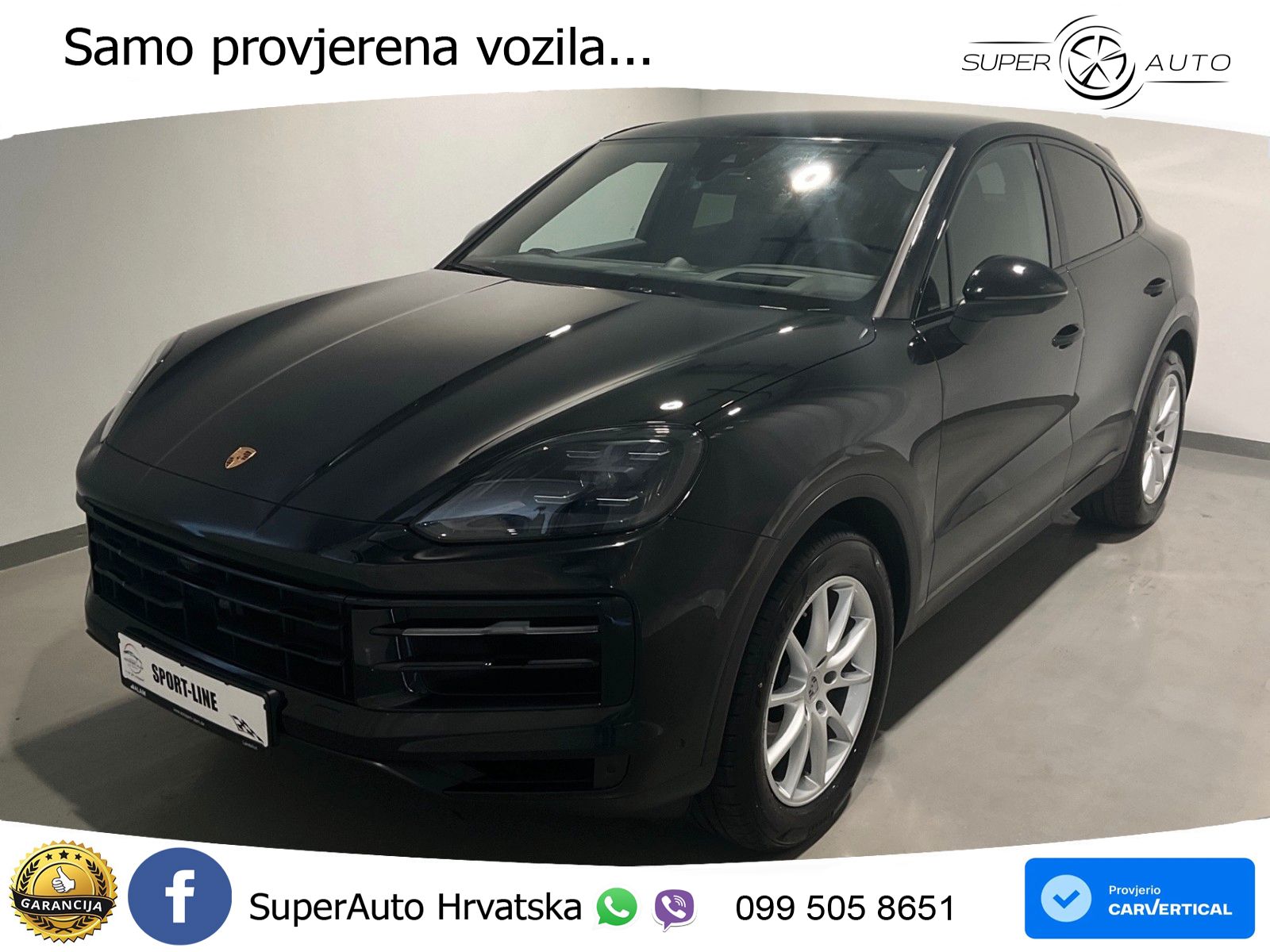 Porsche Cayenne Coupe 3.0 V6 (353 KS) Tiptronic S