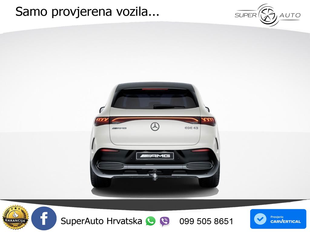 Mercedes EQE SUV AMG 43 100 kWh (476 KS) 4MATIC ACC+HEAD+4xGR SJED+360+PANO